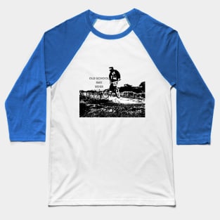 old school bmx rider racer Baseball T-Shirt